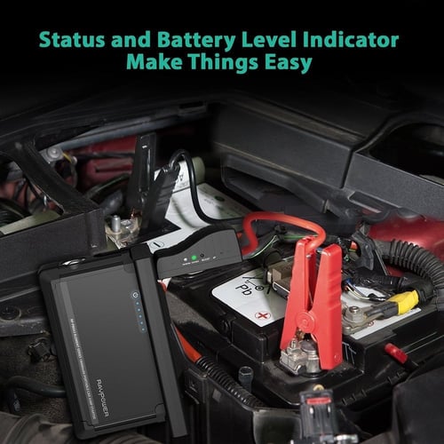 راف باور - بطاريه ومشغل سيارة بقوة 18000 ملي امبير