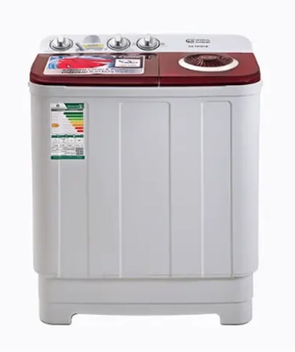 غسالة ملابس 5 كج حوضين جنرال سوبريم -GSTT50TR