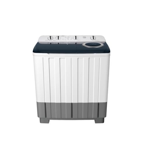 غسالة تي سي ال ،18 كيلو حوضين، ابيض - F218TT