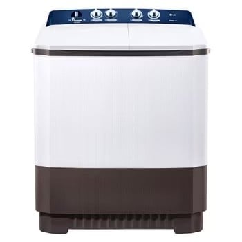 غسالة ال جي حوضين ,10.5 كيلو. ابيض