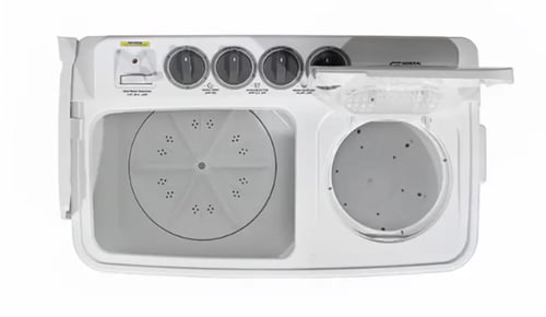 غسالة ملابس جنرال سوبريم , نصف أوتوماتيك حوضين 8 ك...