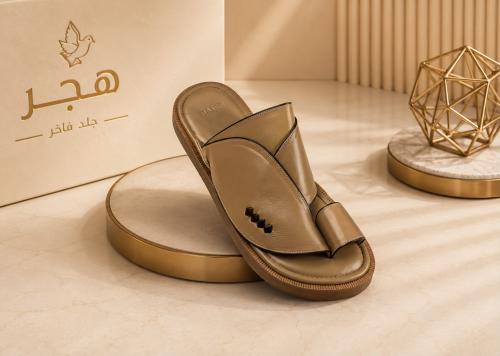 حذاء شرقي فاخر جلد طبيعي 1595