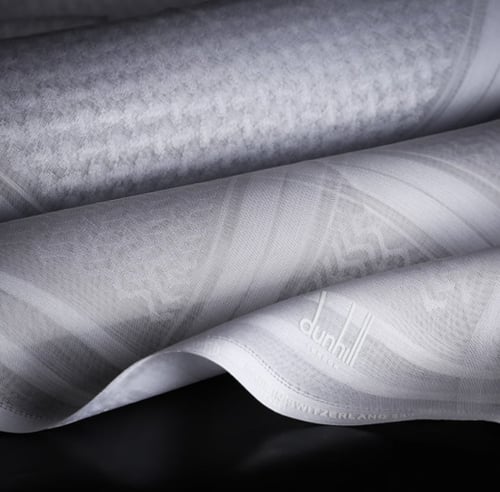 شماغ دنهل أبيض رسمي سويسري