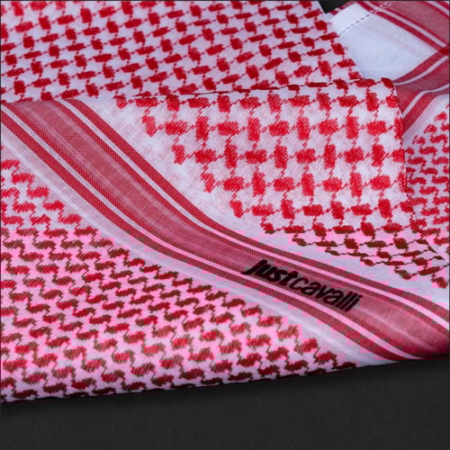 شماغ Just cavalli أحمر J.C-1-R