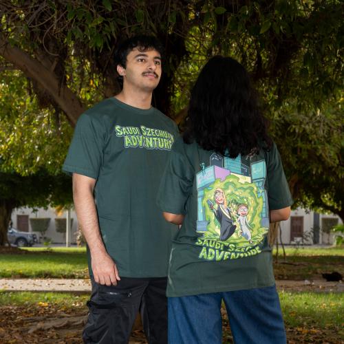 شيرت مغامرا ريك ومورتي في الرياض - Saudi Szechuan...