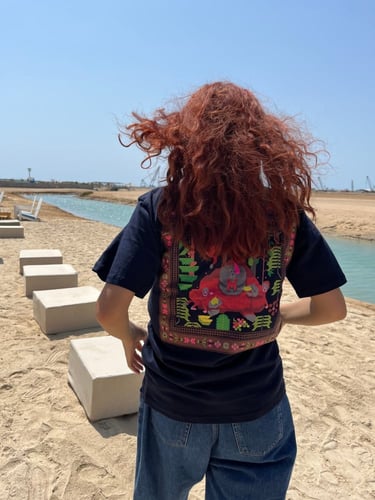 شيرت دراسة القرود - Monkey study T-shirt