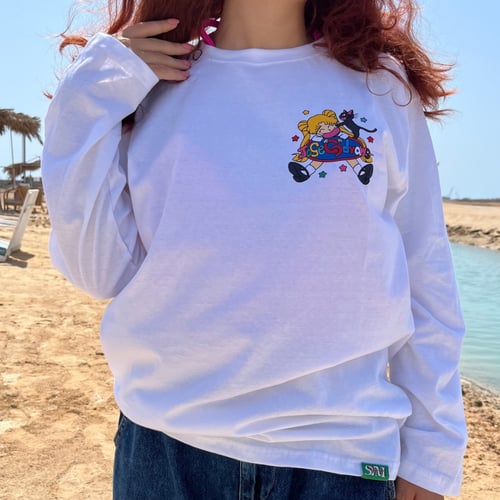 Sailor moon long-sleeve shirt - كم طويل شيرت سايلو...