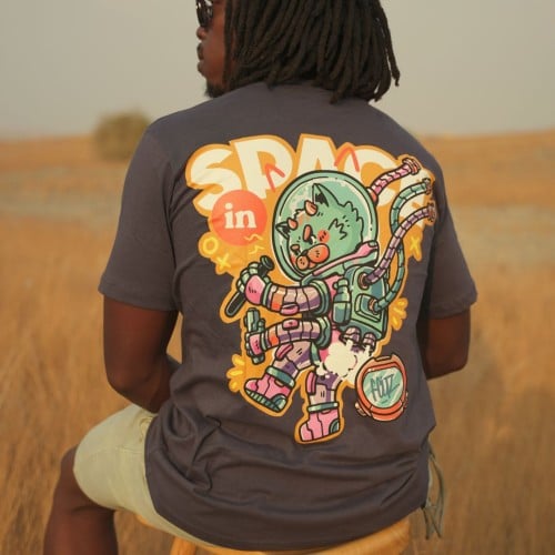 شيرت قطة الفضاء - Space cat shirt