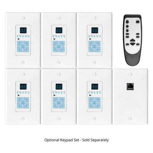 OSD Nero Max12 - مضخم صوت 6 مناطق بـ6 مصادر مع تحك...