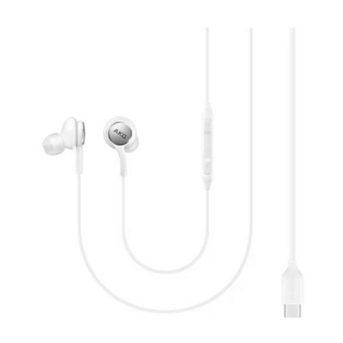 سماعات سامسونج Type-C EO-IC100 باللون الابيض – صوت...