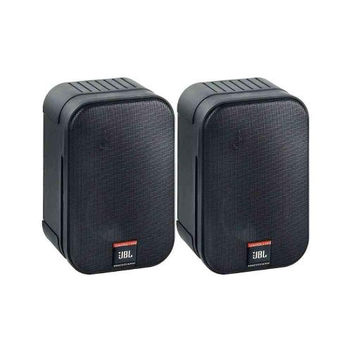 زوج سماعات JBL Control 1Pro جدارية بخطين مع حوامل...