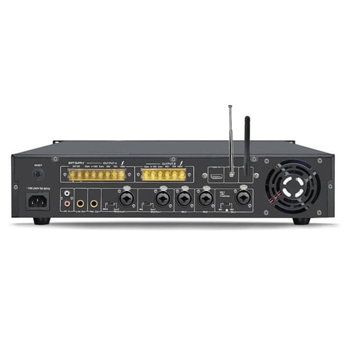 جهاز مضخم صوت امبليفاير النداء TZA-4000 قناتين قوة...