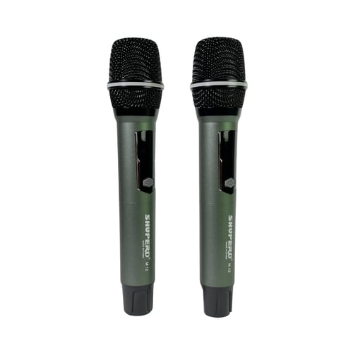 2 ميكروفون لاسلكي يدوي احترافي بتقنية رقمية متقدمة...