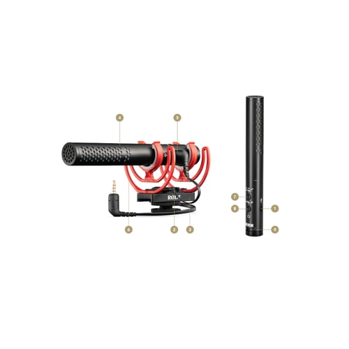 RØDE VideoMic NTG — ميكروفون Shotgun للكاميرا والك...