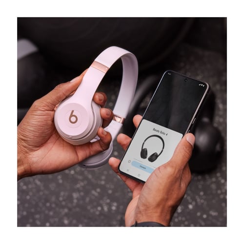 سماعات Beats Solo 4 اللاسلكية فوق الأذن - لون وردي...