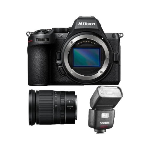 هيكل كاميرا Nikon Z5 II بدون مرآة بإطار كامل (VOA1...