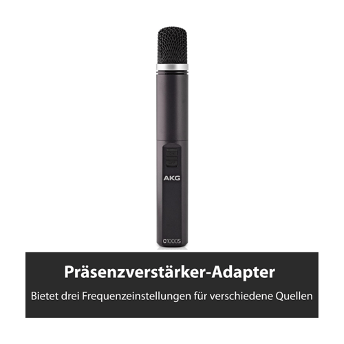 ميكروفون مكثف صغير AKG C1000 S – الأداة متعددة الا...