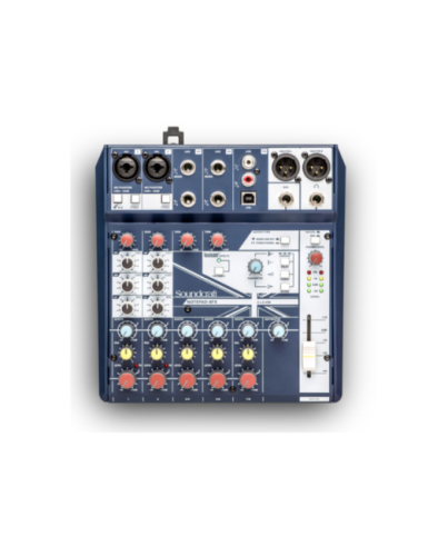 مكسر Soundcraft Notepad‑8FX – خلاط صوتي تماثلي 8 ق...
