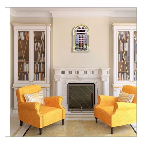 ساعة الحرمين HA-4008 — للبيت والمكتب والصالات والم...