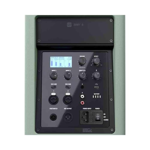 سماعة بلوتوث متنقلة LD Systems ANNY 8 باللون الأخض...