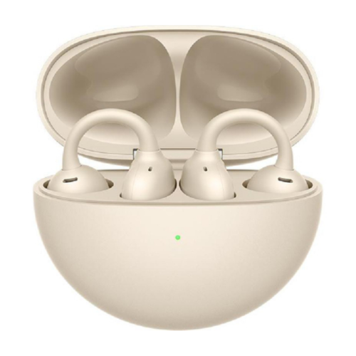 هواوي فري كليب سماعات أذن لاسلكية باللون البيج