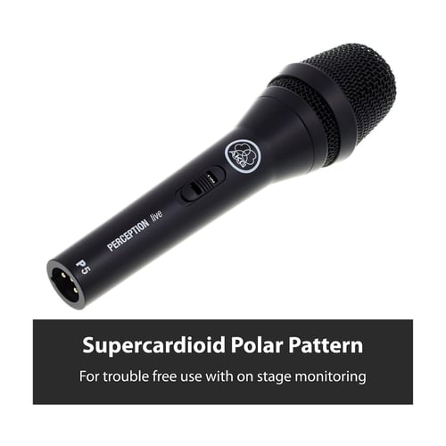 ميكروفون ديناميكي AKG P5S – أداء احترافي للمسرح وا...