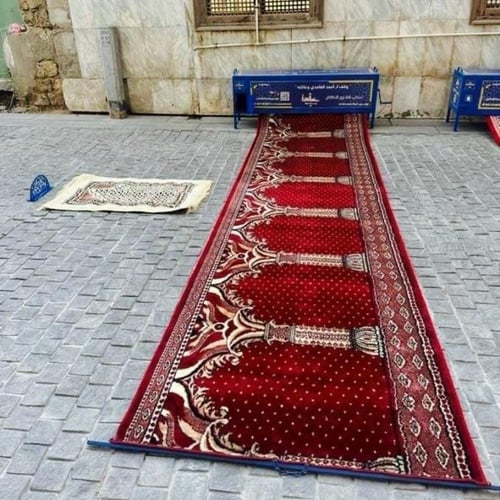 مصلى متنقل صف واحد بطول 5 أمتار