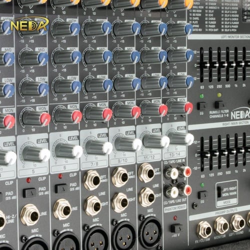 جهاز مكسر صوت 800 وات بي ام بي 2000 نداء PMP2000 .