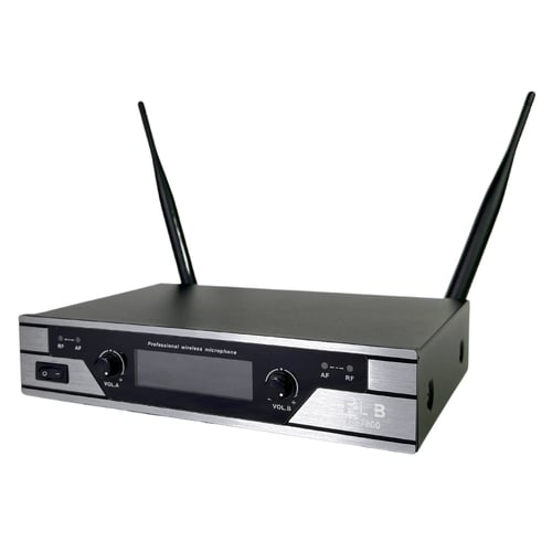 ميكروفون لاسلكي UHF احترافي جهاز استقبال واثنين مي...