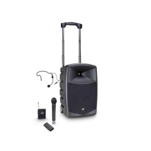 سماعة متنقلة LD Systems Road Buddy 10 HBH 2 مع بطا...