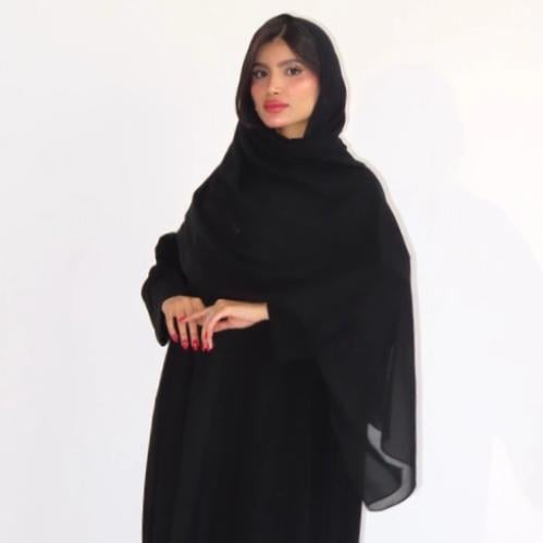 طرحة سوداء اندنوسي