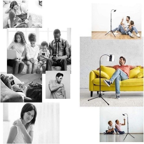 قاعدة ستاند طويل للايباد والجوال