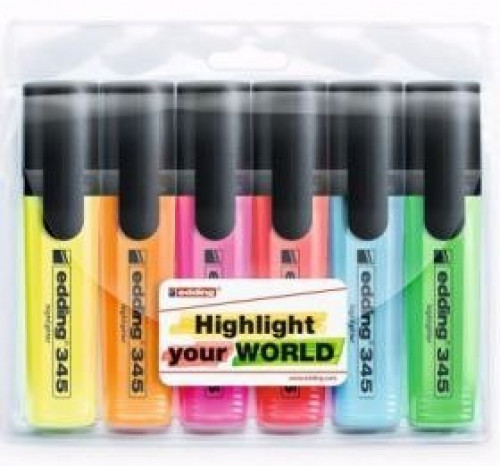 اقلام تحديد 6 الوان