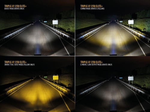 مجموعة اضائة فورد رينجر تربل ار 1250