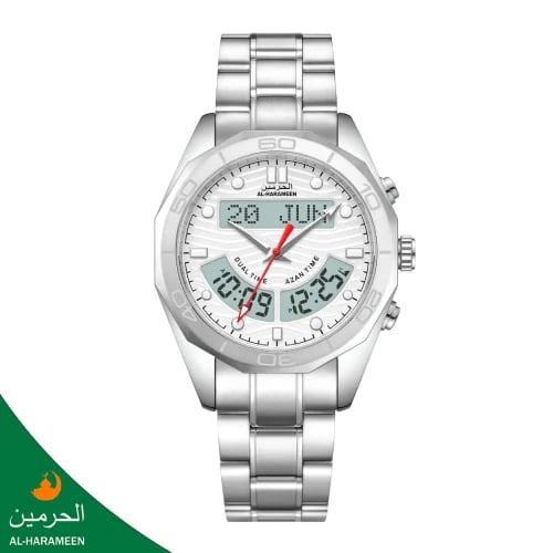 ساعة الحرمين الفاخرة رجالية HA-6117 قياس 40MM بـأل...