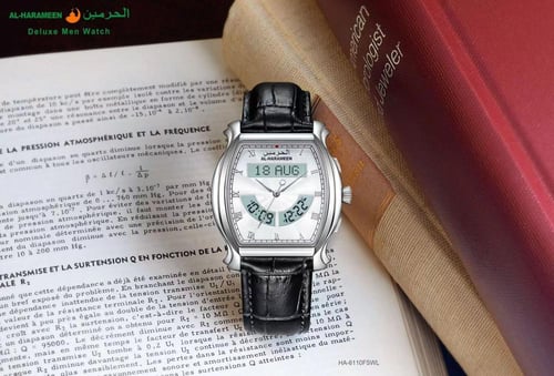 سـاعـة الـحـرمـــين الـرجـالـيـة HA-6110 قياس 41MM...