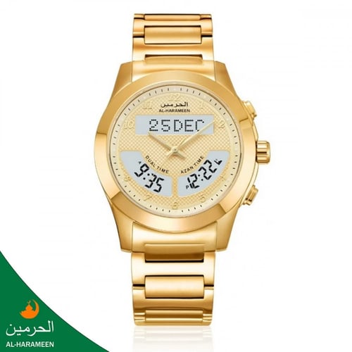 سـاعـة الـحـرمـــين الـرجـالـيـة الـفـــاخـرة HA-6...