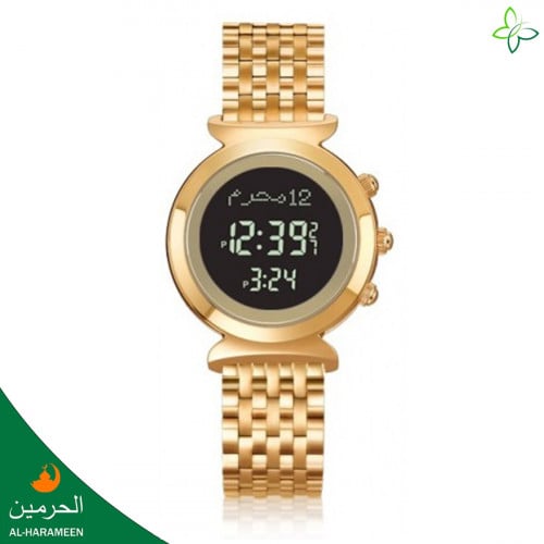 ساعة الحرمين الأنيقة HA-6351 (نسائية) 4 ألوان قياس...