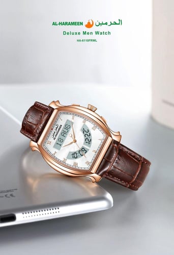 سـاعـة الـحـرمـــين الـرجـالـيـة HA-6110 قياس 41MM...