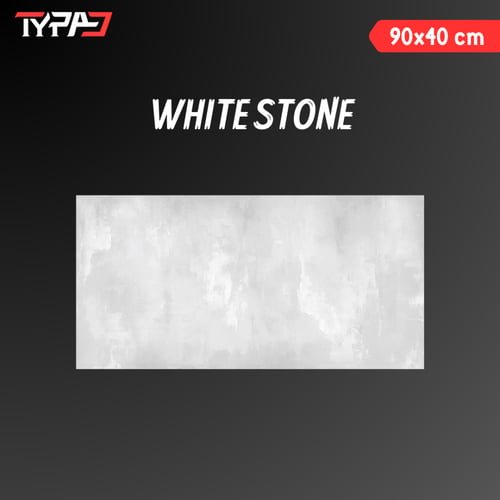 White stone