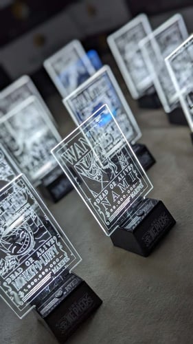 إضاءة اكريليك زورو من ون بيس.