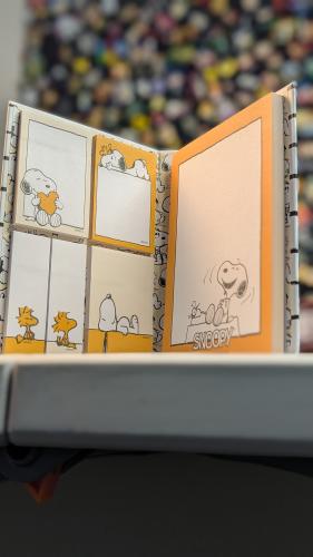 دفتر ستكرات ملاحظات سنوبي (Snoopy Lazy Days)