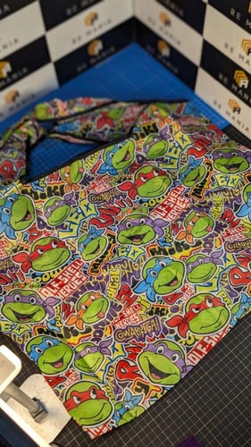 حقيبة سلاحف النينجا TMNT تسوق كبيرة ، خفيفه قابلة...