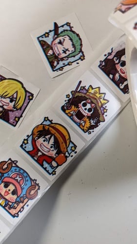 رول ستكرات شخصيات ون بيس