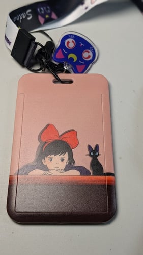 حامل بطاقة badge holder كيكي من ستديو جيبلي.