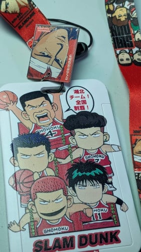 حامل بطاقة badge holder سلام دانك.