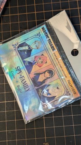 Spay X Family ATM card sticker