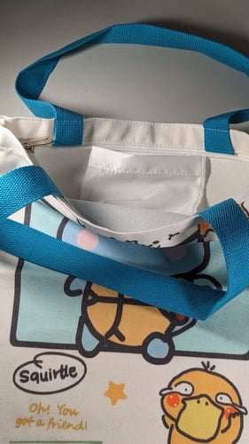 شنطة توت باق سكوير بوكيمون.