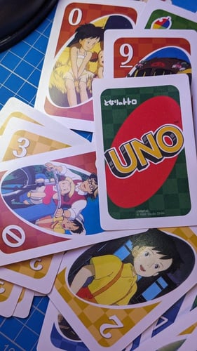 ورق لعب اونو UNO ماي نيبر توتورو .