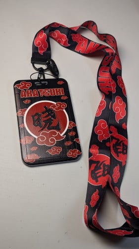 حامل بطاقة badge holder الاكاتسوكي من ناروتو.